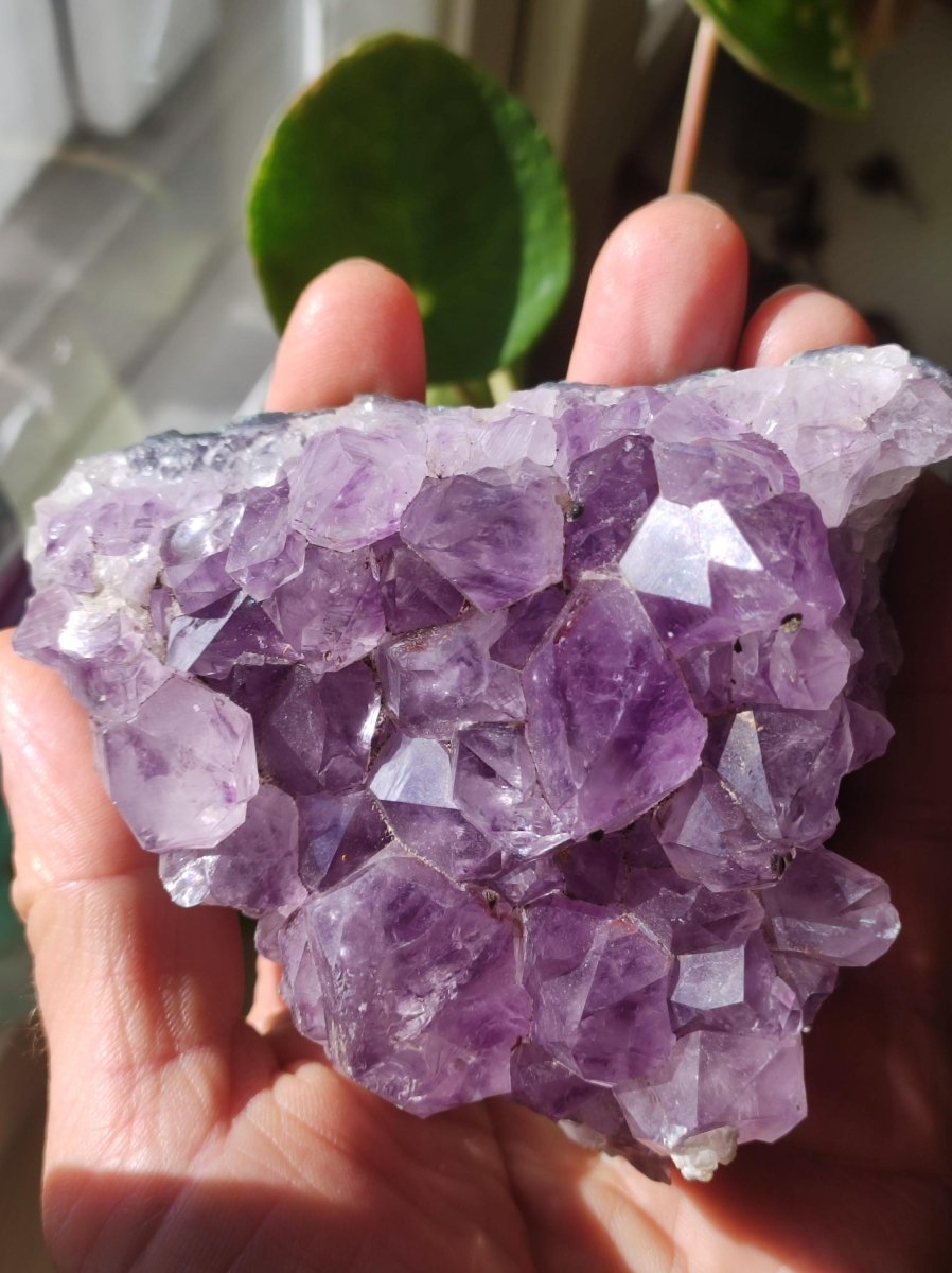 Amethyst Stufe ~ Magische Edelstein Deko Crystal Meditation ~HIPPIE ~GOA~Boho~Ethno ~Energie Heilstein Deko Haus Wohnung Reinigen - Art of Nature Berlin