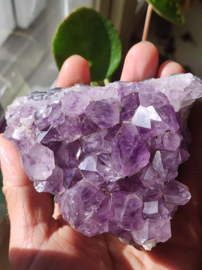 Amethyst Stufe ~ Magische Edelstein Deko Crystal Meditation ~HIPPIE ~GOA~Boho~Ethno ~Energie Heilstein Deko Haus Wohnung Reinigen - Art of Nature Berlin