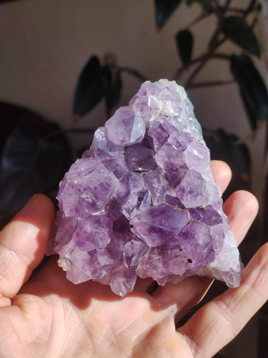 Amethyst Stufe ~ Magische Edelstein Deko Crystal Meditation ~HIPPIE ~GOA~Boho~Ethno ~Energie Heilstein Deko Haus Wohnung Reinigen - Art of Nature Berlin