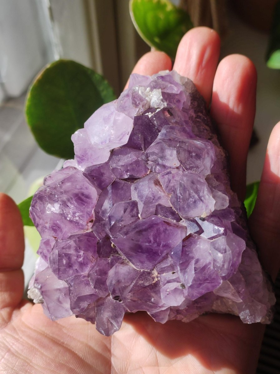 Amethyst Stufe ~ Magische Edelstein Deko Crystal Meditation ~HIPPIE ~GOA~Boho~Ethno ~Energie Heilstein Deko Haus Wohnung Reinigen - Art of Nature Berlin