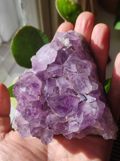 Amethyst Stufe ~ Magische Edelstein Deko Crystal Meditation ~HIPPIE ~GOA~Boho~Ethno ~Energie Heilstein Deko Haus Wohnung Reinigen - Art of Nature Berlin