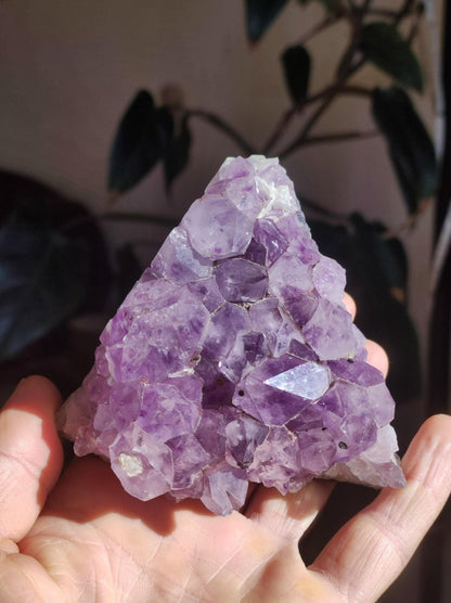 Amethyst Stufe ~ Magische Edelstein Deko Crystal Meditation ~HIPPIE ~GOA~Boho~Ethno ~Energie Heilstein Deko Haus Wohnung Reinigen - Art of Nature Berlin