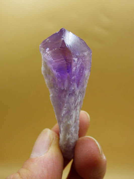 Amethyst Stufe Roh Kristall Spitze Point Sammler Stufe lang Rarität Edelstein Deko Heilstein Mineral Energie Natur Meditation Klar Makramee - Art of Nature Berlin