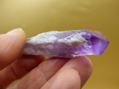 Amethyst Stufe Roh Kristall Spitze Point Sammler Stufe lang Rarität Edelstein Deko Heilstein Mineral Energie Natur Meditation Klar Makramee - Art of Nature Berlin