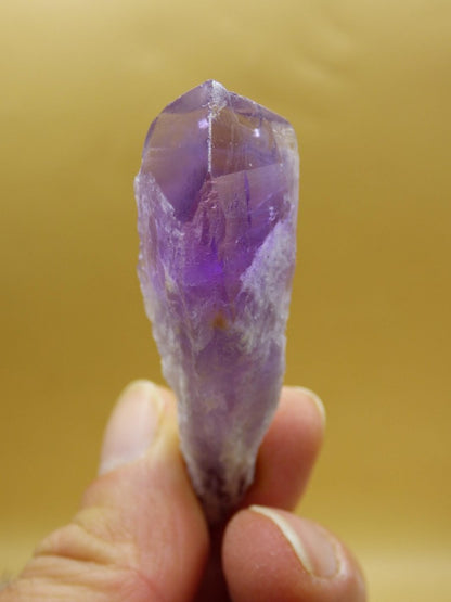 Amethyst Stufe Roh Kristall Spitze Point Sammler Stufe lang Rarität Edelstein Deko Heilstein Mineral Energie Natur Meditation Klar Makramee - Art of Nature Berlin