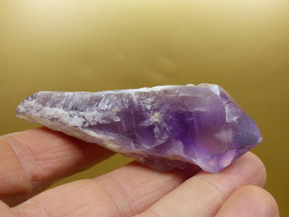 Amethyst Stufe Roh Kristall Spitze Point Sammler Stufe lang Rarität Edelstein Deko Heilstein Mineral Energie Natur Meditation Klar Makramee - Art of Nature Berlin