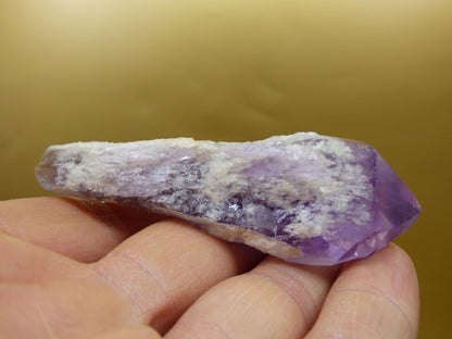 Amethyst Stufe Roh Kristall Spitze Point Sammler Stufe lang Rarität Edelstein Deko Heilstein Mineral Energie Natur Meditation Klar Makramee - Art of Nature Berlin
