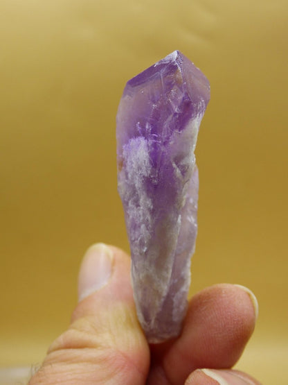 Amethyst Stufe Roh Kristall Spitze Point Sammler Stufe lang Rarität Edelstein Deko Heilstein Mineral Energie Natur Meditation Klar Makramee - Art of Nature Berlin