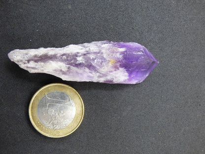 Amethyst Stufe Roh Kristall Spitze Point Sammler Stufe lang Rarität Edelstein Deko Heilstein Mineral Energie Natur Meditation Klar Makramee - Art of Nature Berlin