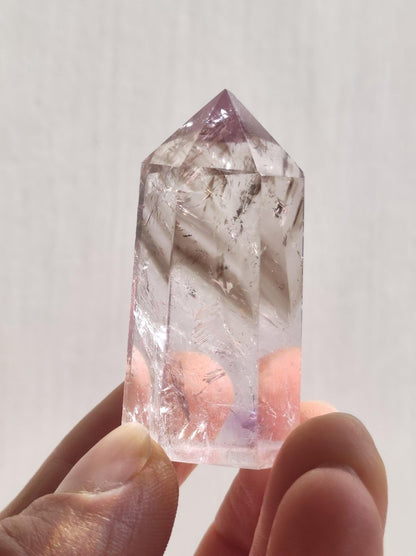 Amethyst Turm A Spitze lila ~ Kristall Point ~ Magische Edelstein Deko ~Massagestab ~Crystal ~HIPPIE ~GOA ~Ethno ~Heilstein ~Naturschatz - Art of Nature Berlin