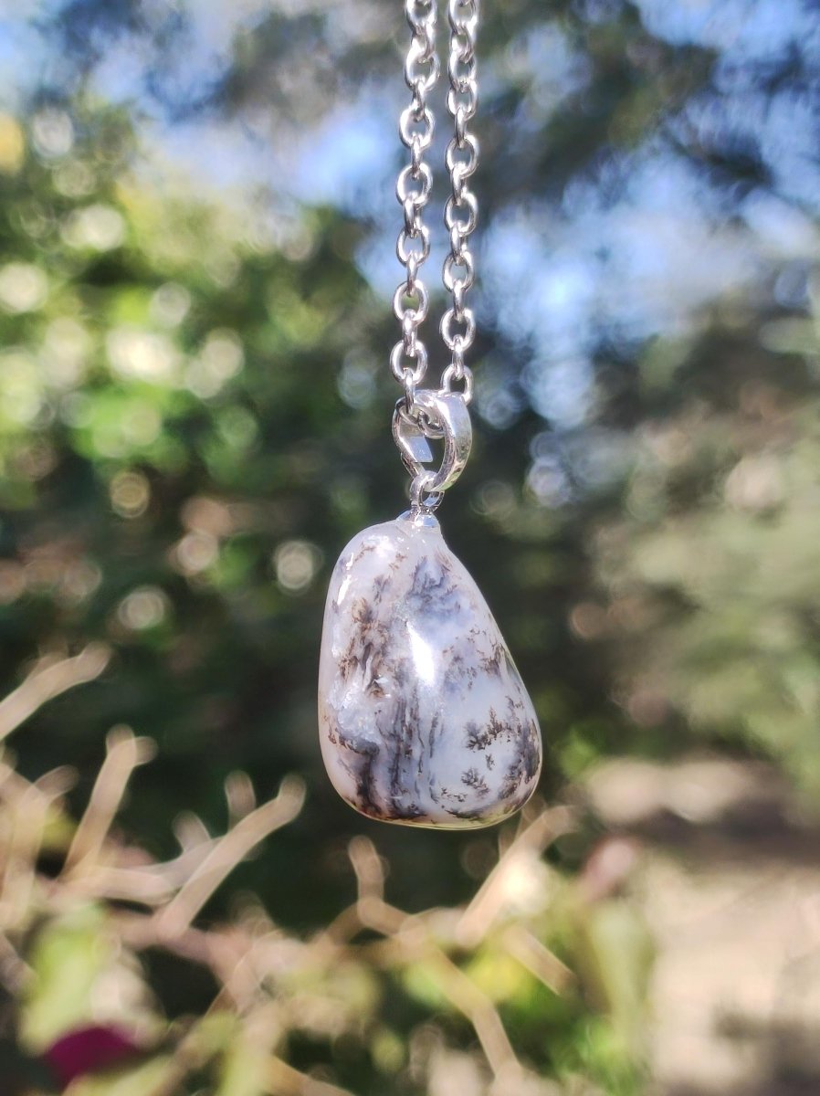 Andenopal inkl. 925 Silberöse ~ Edelstein ~Kette ~selten ~HIPPIE ~GOA ~Boho ~Ethno ~Nature ~Heilstein ~Sammler ~Wertanlage - Art of Nature Berlin