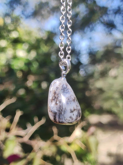 Andenopal inkl. 925 Silberöse ~ Edelstein ~Kette ~selten ~HIPPIE ~GOA ~Boho ~Ethno ~Nature ~Heilstein ~Sammler ~Wertanlage - Art of Nature Berlin