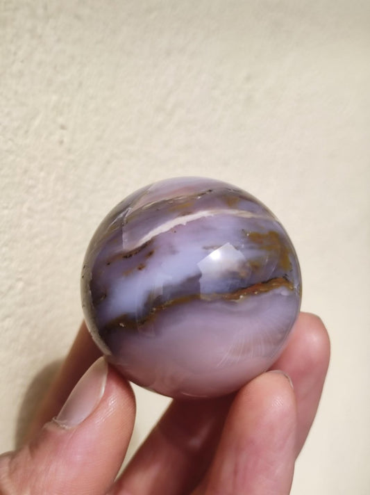 Andenopal Kugel Rosa Pink Opal ~ Edelstein Meditation Deko Sphere Crystal HIPPIE GOA Boho Ethno Heilstein Ethical Mining Fair Trade Rarität - Art of Nature Berlin