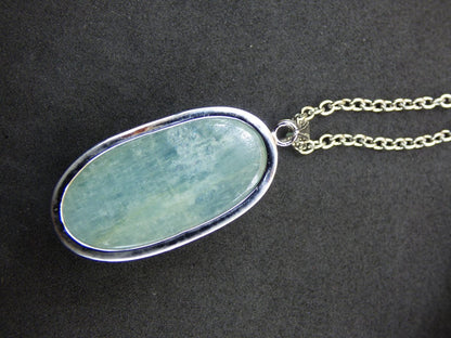 Aquamarin A - 925 Silber Edelstein Kette blau Anhänger Natur Heilstein Kristall Geschenk Mann Frau Mutter Vater Er Sie Freundin Rarität - Art of Nature Berlin