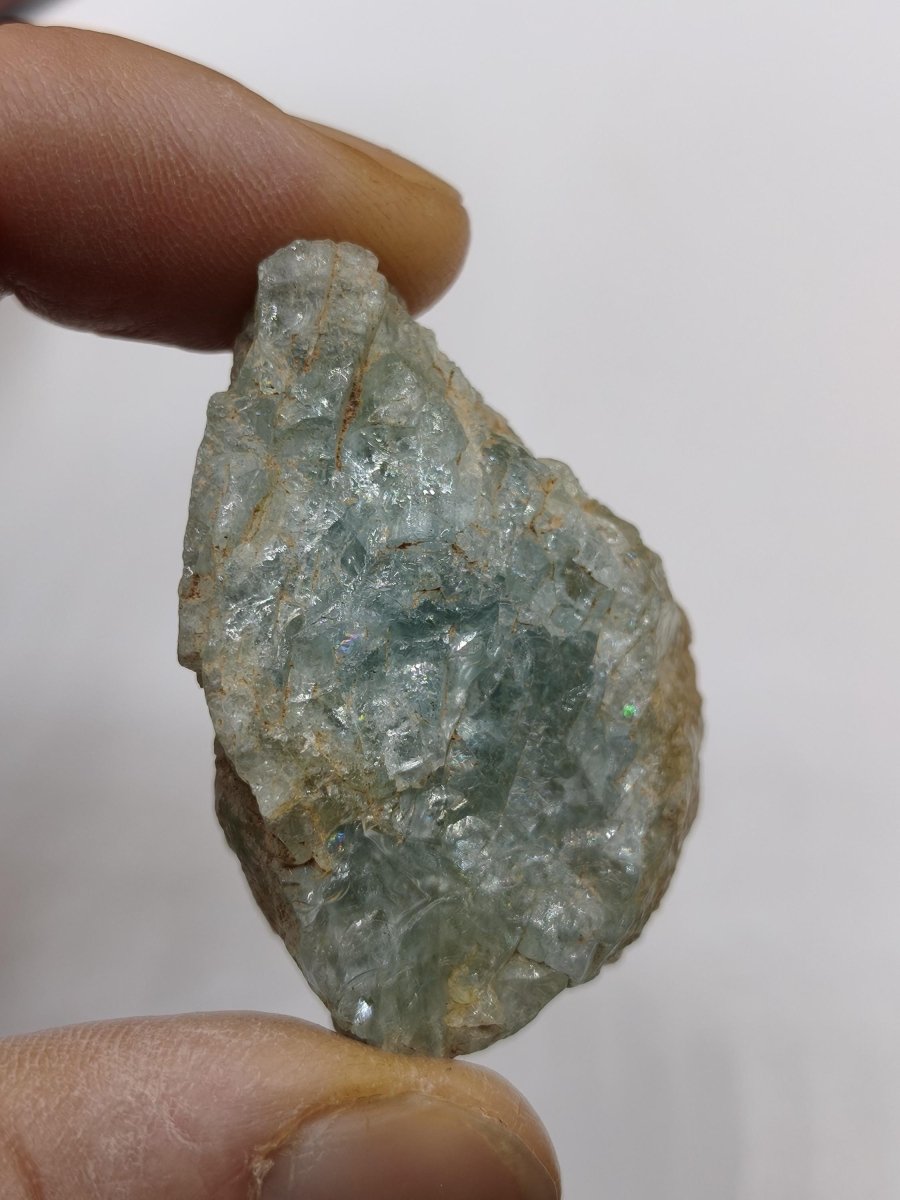 Aquamarin Beryll Kristallstufe – Blau Naturkristalle – Stufe Mineralien Sammler Heilstein Deko Brasilien - Art of Nature Berlin