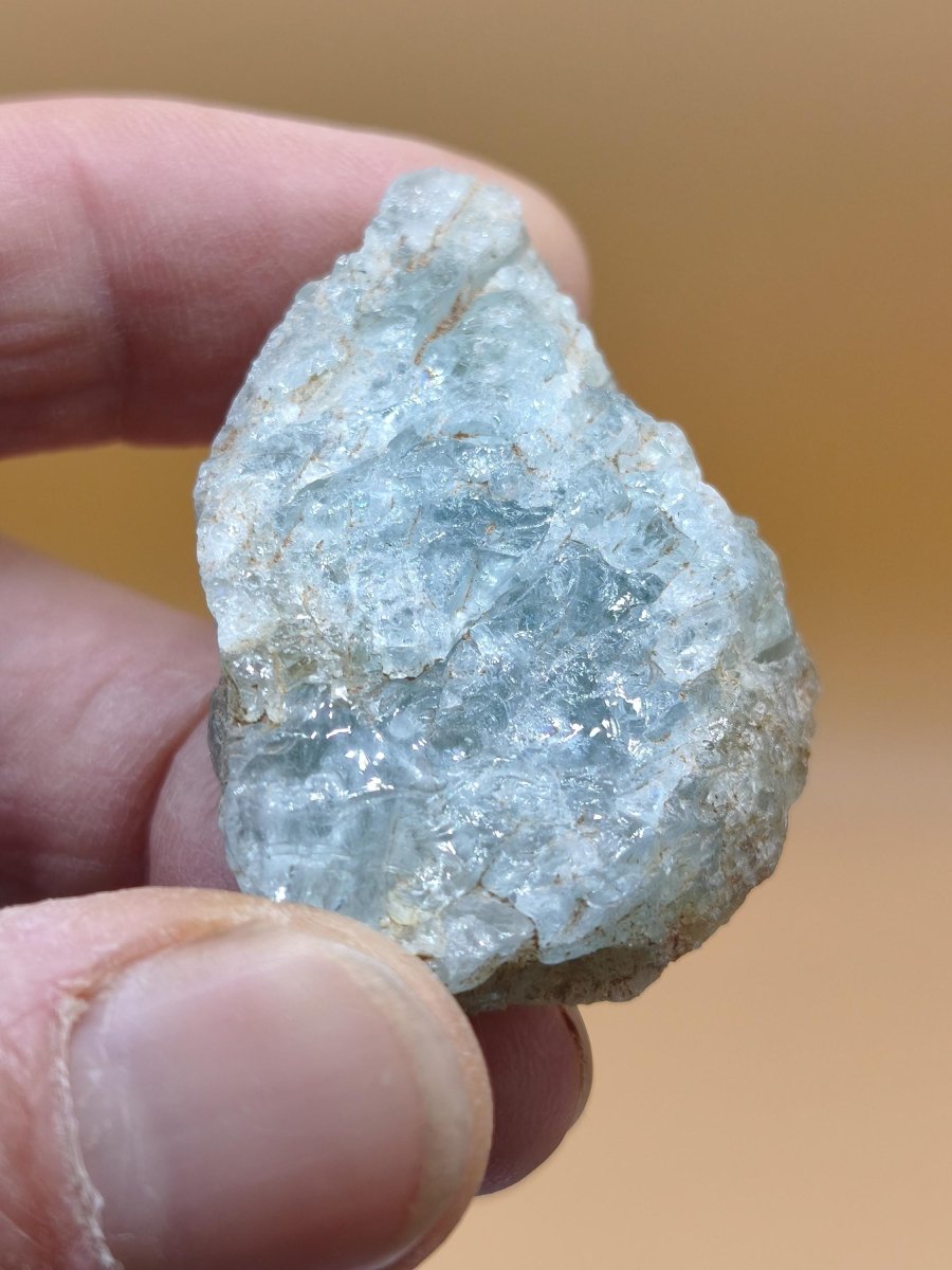 Aquamarin Beryll Kristallstufe – Blau Naturkristalle – Stufe Mineralien Sammler Heilstein Deko Brasilien - Art of Nature Berlin