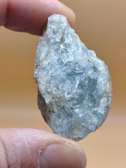 Aquamarin Beryll Kristallstufe – Blau Naturkristalle – Stufe Mineralien Sammler Heilstein Deko Brasilien - Art of Nature Berlin