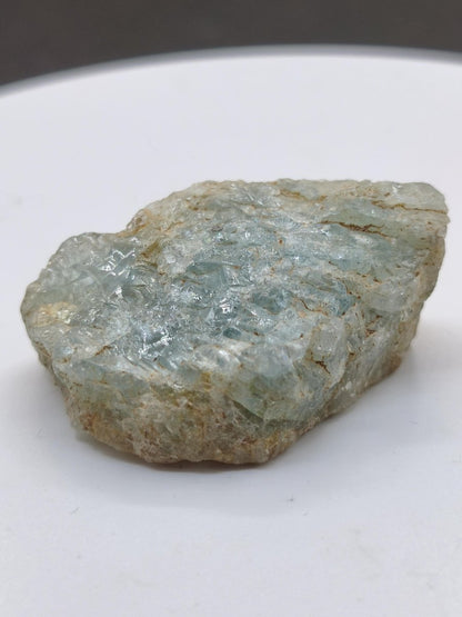 Aquamarin Beryll Kristallstufe – Blau Naturkristalle – Stufe Mineralien Sammler Heilstein Deko Brasilien - Art of Nature Berlin