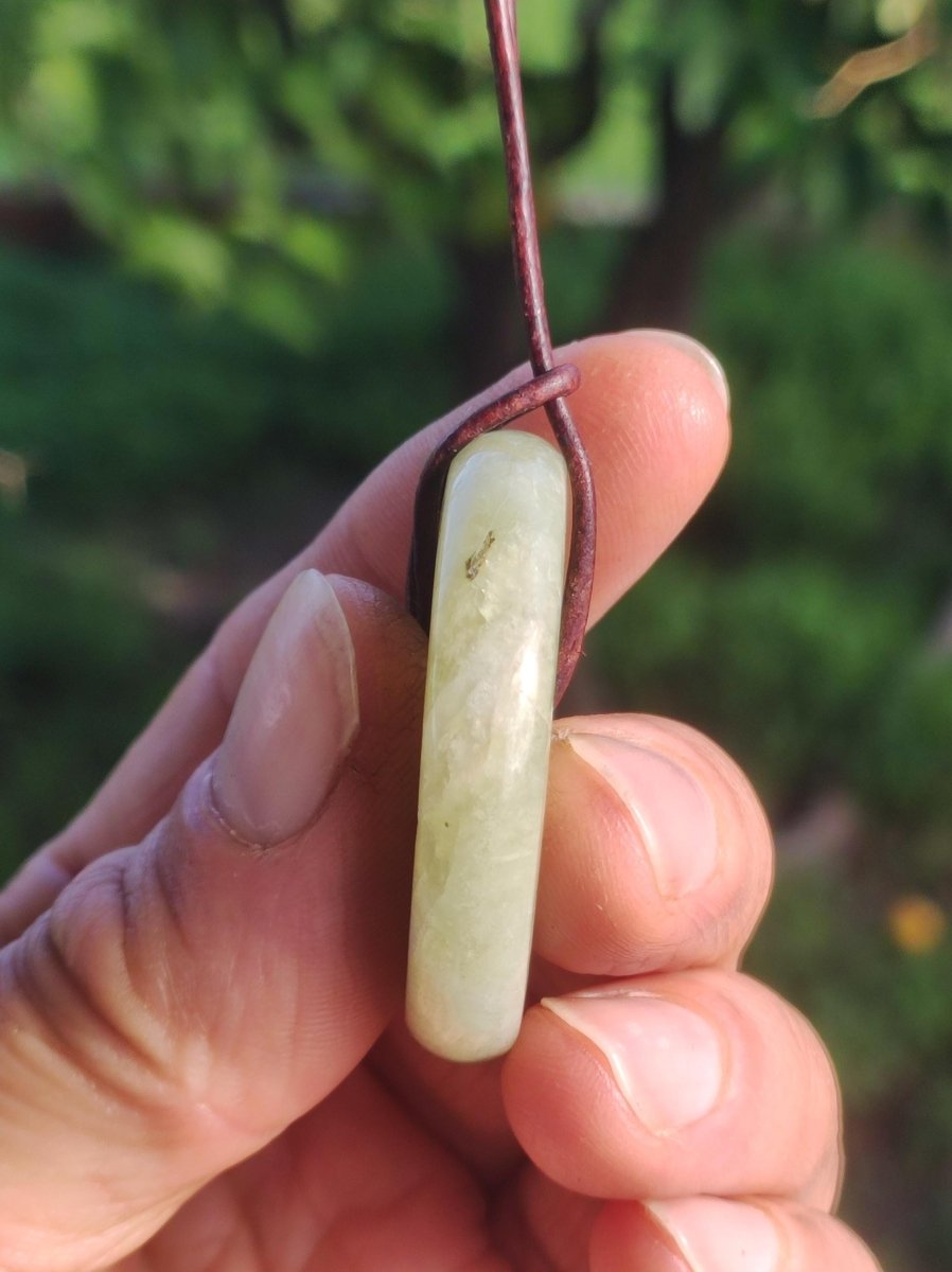 Aquamarin ~ Edelstein Donut Kette blau Rarität Natur Heilstein Kristall Anhänger Mann Frau Kind Er Sie Bruder Schwester Geschenk Qualität - Art of Nature Berlin