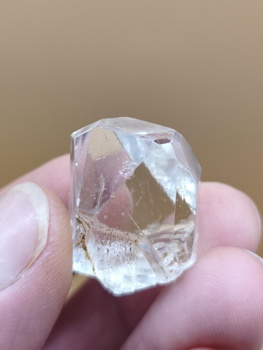 Bergkristall Stufe facettenreich, klar transparent – Erongo Namibia – Natürliche Edelstein Stufe Kristall Sammler Mineral Heilstein - Art of Nature Berlin