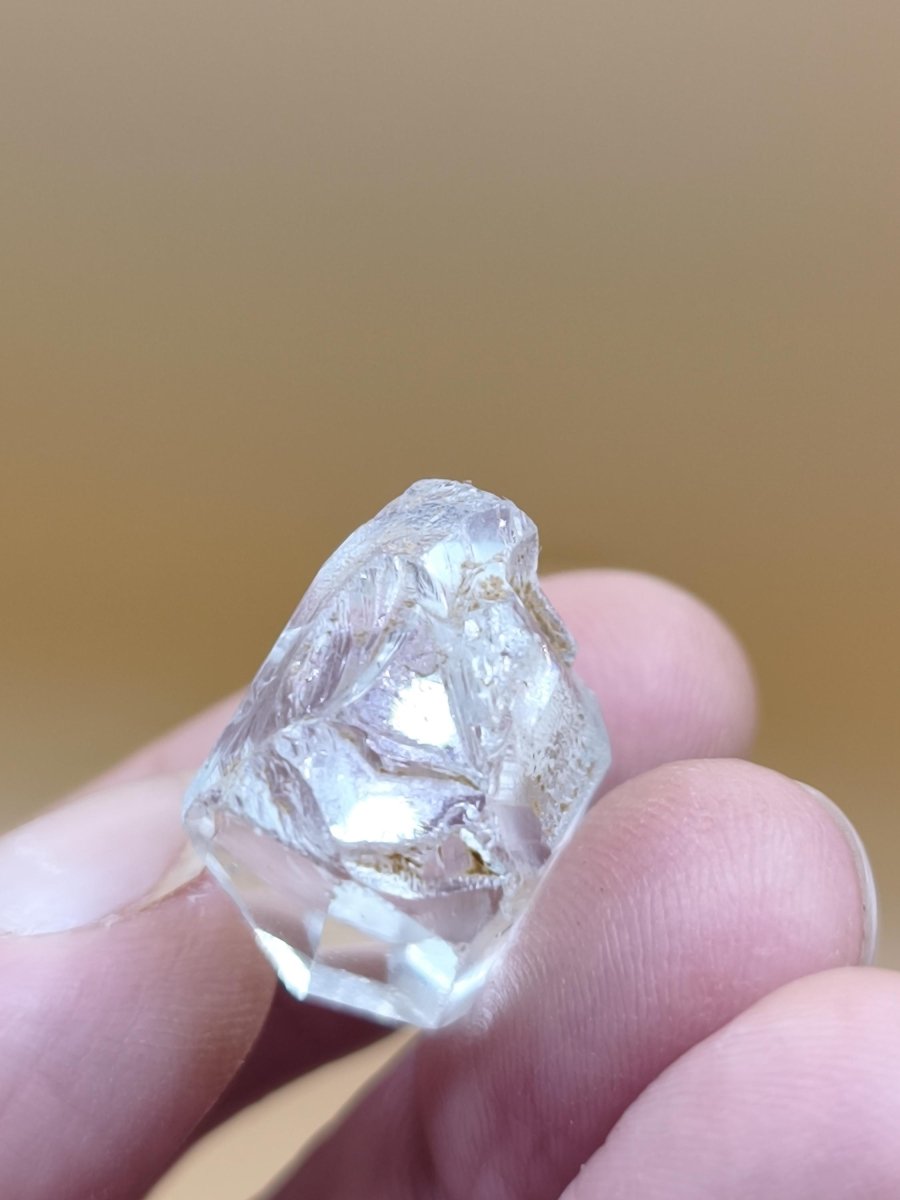 Bergkristall Stufe facettenreich, klar transparent – Erongo Namibia – Natürliche Edelstein Stufe Kristall Sammler Mineral Heilstein - Art of Nature Berlin