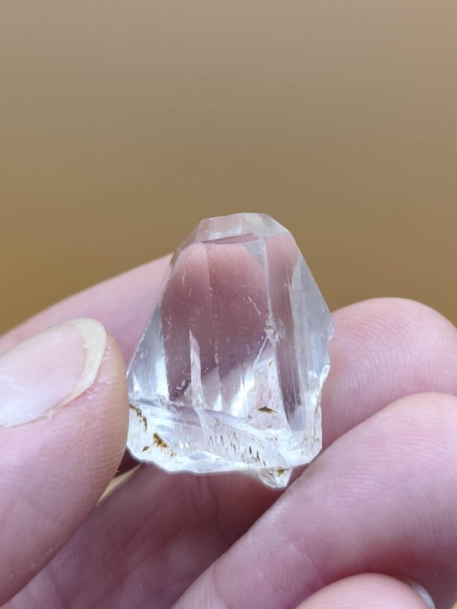Bergkristall Stufe facettenreich, klar transparent – Erongo Namibia – Natürliche Edelstein Stufe Kristall Sammler Mineral Heilstein - Art of Nature Berlin