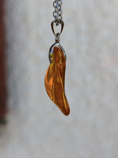 Bernstein (Baltikum) natürlich golden - 925 Sterling Silber - Edelstein Kette Geschenk Mann Frau Er Sie Freundin Filigran (Kopie) (Kopie) (Kopie) (Kopie) (Kopie) - Art of Nature Berlin
