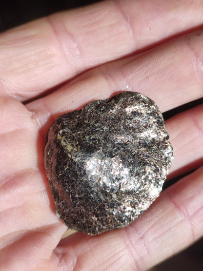 Biotit Linse - Deko Heilstein Edelstein braun schimmer Natur Geschenk Er Sie Mann Frau Freund Rarität Kraft Energie Kraft Chakra Rarität - Art of Nature Berlin