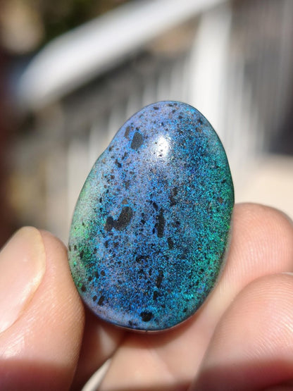 Black Opal - Edelstein Kette bunt funkelnd blau grün Rarität Natur Heilstein Energie Kristall Anhänger Mann Frau Kind Vater Geschenk Er Sie - Art of Nature Berlin