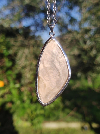 Calcit "Caramel" / Limestone ~ 925 Silber Edelstein Kette Heilstein Natur Braun Rarität Edel Mann Frau Geschenk Er Sie Freundin Energie Kraft Ruhe Glück - Art of Nature Berlin