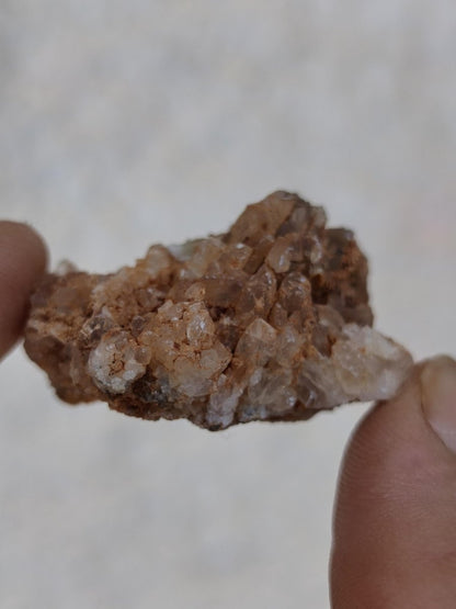 Calcite Roh Kristall Stufe – Attavyros, Insel Rhodos Griechenland Sammler Mineralien Kristall Deko Selbstfund Geschenk Haus Wohnen gelb - Art of Nature Berlin