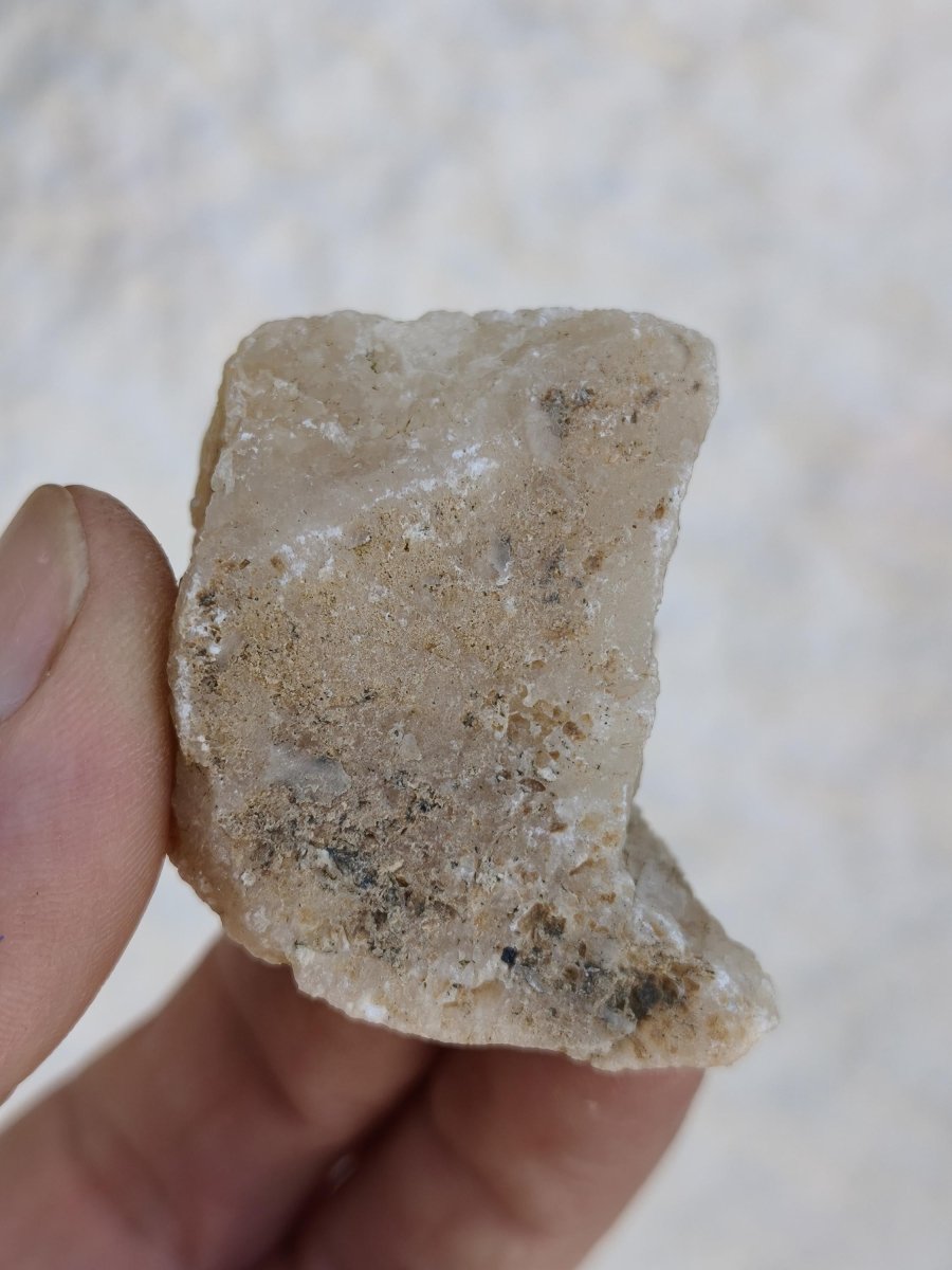 Calcite Roh Kristall Stufe – Attavyros, Insel Rhodos Griechenland Sammler Mineralien Kristall Deko Selbstfund Geschenk Haus Wohnen gelb - Art of Nature Berlin