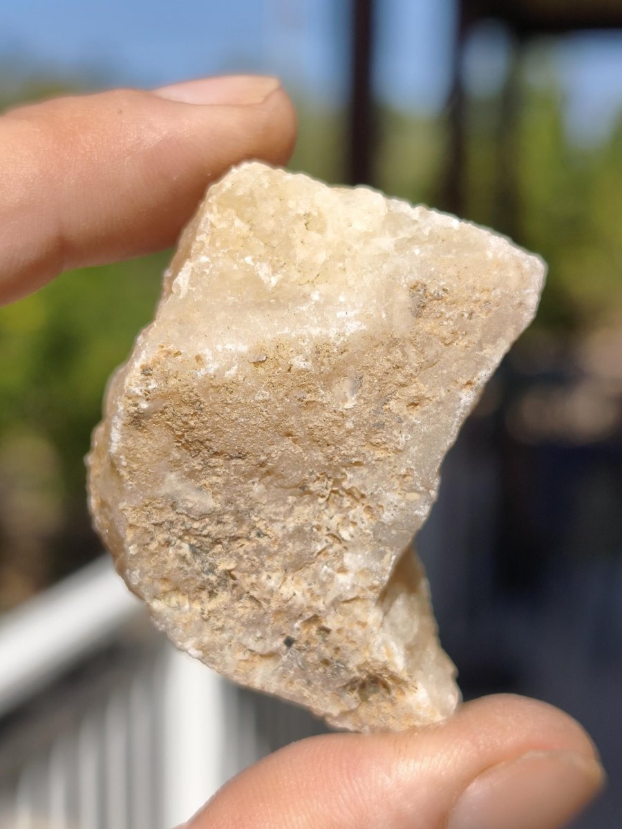 Calcite Roh Kristall Stufe – Attavyros, Insel Rhodos Griechenland Sammler Mineralien Kristall Deko Selbstfund Geschenk Haus Wohnen gelb - Art of Nature Berlin