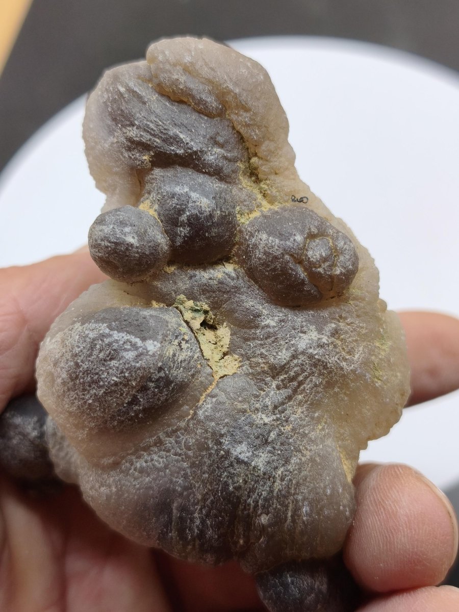 Chalcedon Stufe Knolle Kristall Edelstein Deko Sammler Mineralien Natur Heilstein Roh groß Unikat Wohnen Geschenk Marokko - Art of Nature Berlin