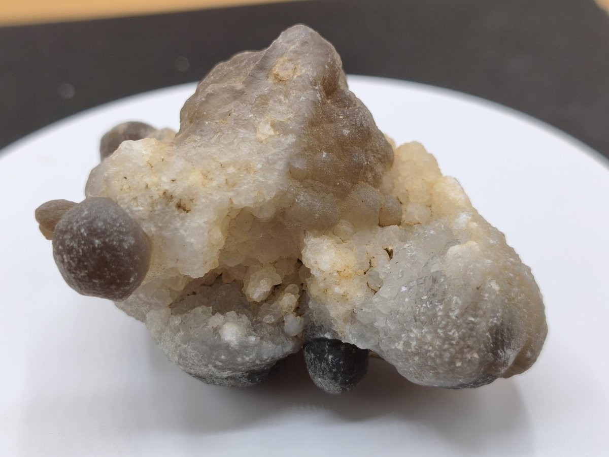 Chalcedon Stufe Knolle Kristall Edelstein Deko Sammler Mineralien Natur Heilstein Roh groß Unikat Wohnen Geschenk Marokko - Art of Nature Berlin