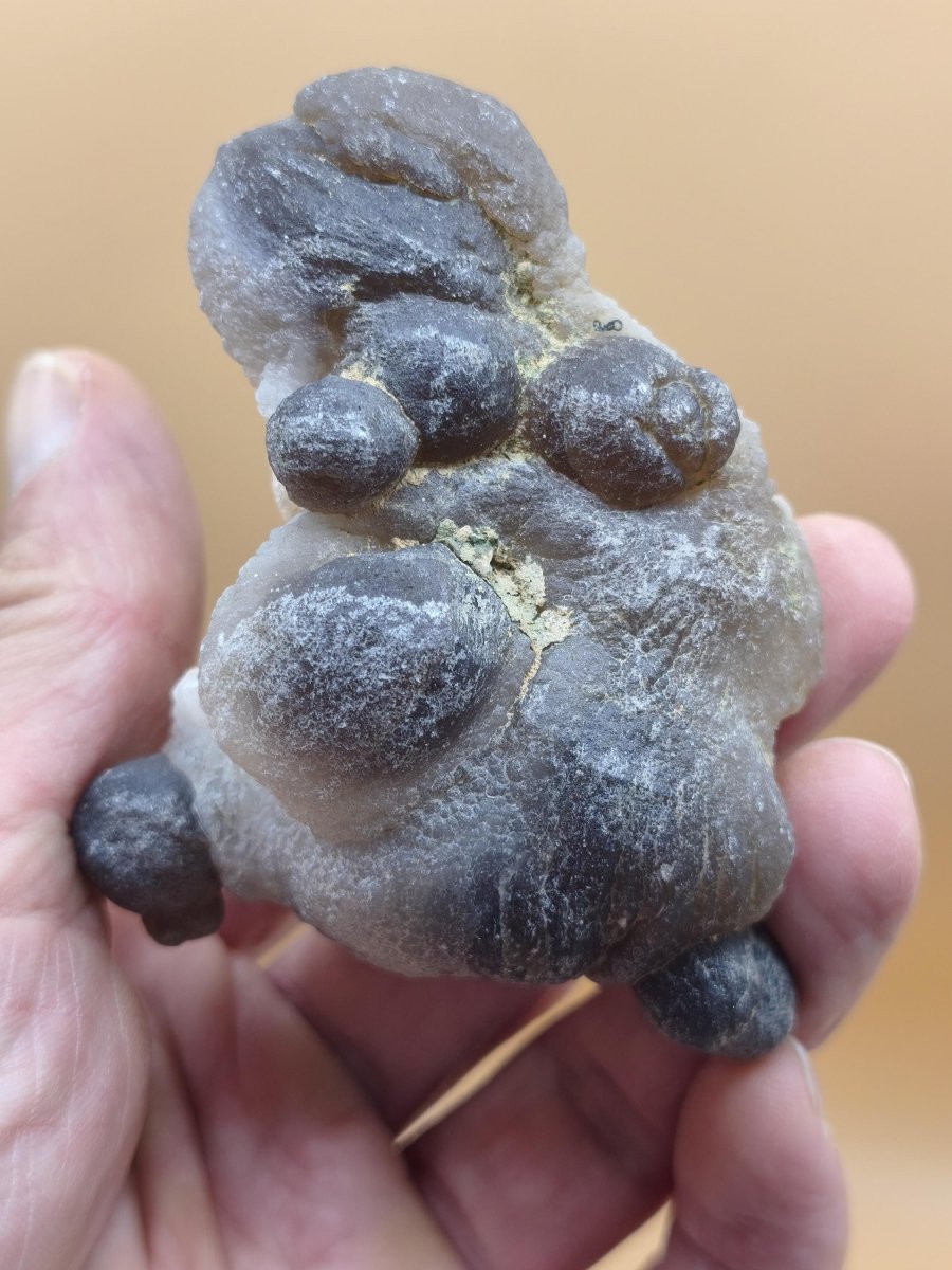 Chalcedon Stufe Knolle Kristall Edelstein Deko Sammler Mineralien Natur Heilstein Roh groß Unikat Wohnen Geschenk Marokko - Art of Nature Berlin