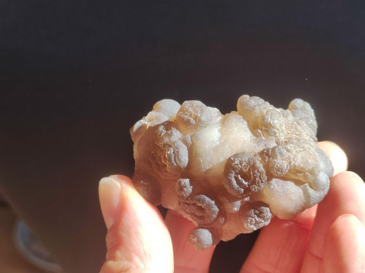 Chalcedon Stufe *neuer Fund* ~ Edelstein Wasserstein ~HIPPIE ~GOA ~Boho ~Ethno ~Nature ~Heilstein Sammler Stufe Roh Mineralien - Art of Nature Berlin