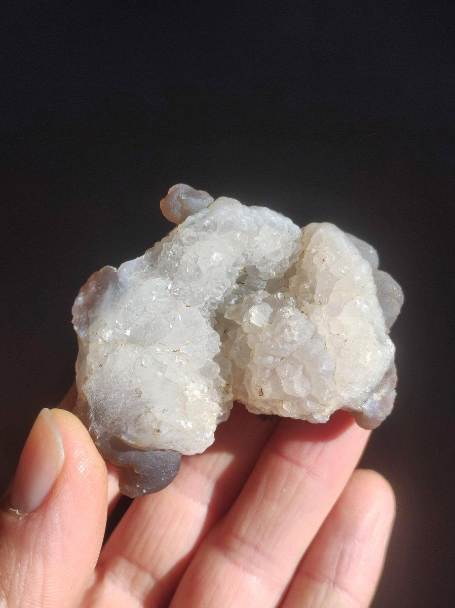 Chalcedon Stufe *neuer Fund* ~ Edelstein Wasserstein ~HIPPIE ~GOA ~Boho ~Ethno ~Nature ~Heilstein Sammler Stufe Roh Mineralien - Art of Nature Berlin