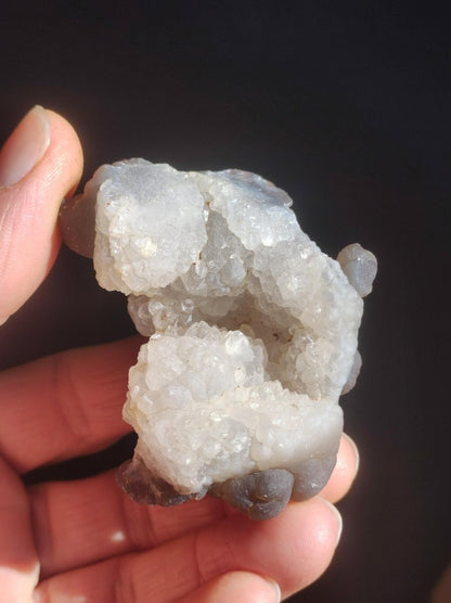 Chalcedon Stufe *neuer Fund* ~ Edelstein Wasserstein ~HIPPIE ~GOA ~Boho ~Ethno ~Nature ~Heilstein Sammler Stufe Roh Mineralien - Art of Nature Berlin