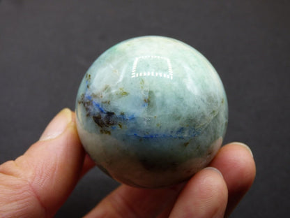 Chrysocoll Quantum Quattro AAA Sphere ~ Magische Edelstein Kugel Massage & Deko Crystal Meditation Heilstein Rarität Sammler Chrysokolla - Art of Nature Berlin