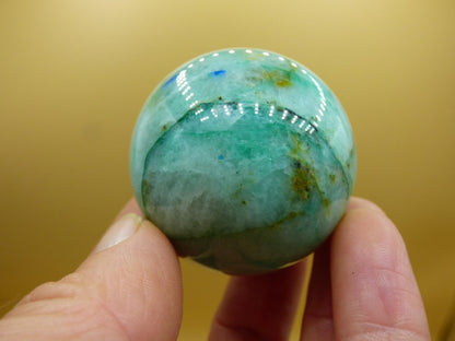 Chrysocoll Quantum Quattro AAA Sphere ~ Magische Edelstein Kugel Massage & Deko Crystal Meditation Heilstein Rarität Sammler Chrysokolla - Art of Nature Berlin