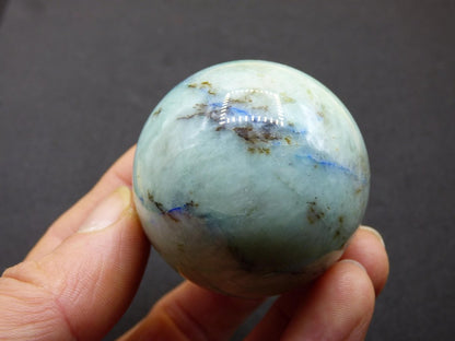 Chrysocoll Quantum Quattro AAA Sphere ~ Magische Edelstein Kugel Massage & Deko Crystal Meditation Heilstein Rarität Sammler Chrysokolla - Art of Nature Berlin