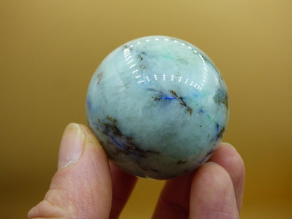 Chrysocoll Quantum Quattro AAA Sphere ~ Magische Edelstein Kugel Massage & Deko Crystal Meditation Heilstein Rarität Sammler Chrysokolla - Art of Nature Berlin