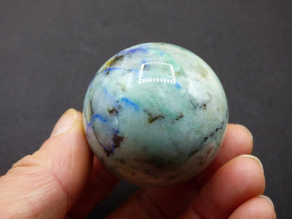 Chrysocoll Quantum Quattro AAA Sphere ~ Magische Edelstein Kugel Massage & Deko Crystal Meditation Heilstein Rarität Sammler Chrysokolla - Art of Nature Berlin