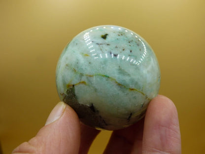 Chrysocoll Quantum Quattro AAA Sphere ~ Magische Edelstein Kugel Massage & Deko Crystal Meditation Heilstein Rarität Sammler Chrysokolla - Art of Nature Berlin