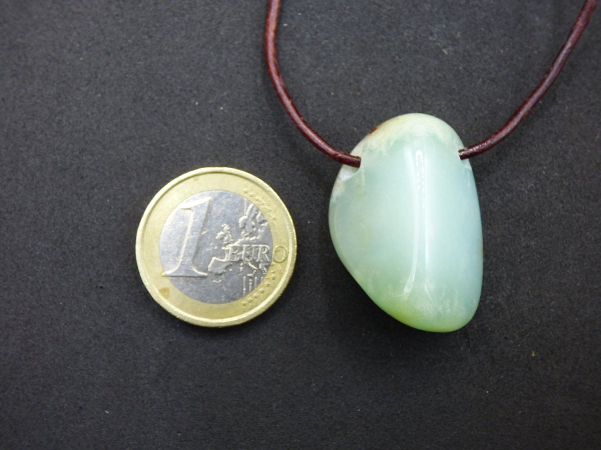 Chrysopras ~ Edelstein Kette Heilstein grün Natur Er Sie Mann Frau Glück HIPPIE GOA Boho Tibet Ethno Natur Rarität Geschenk Selten - Art of Nature Berlin