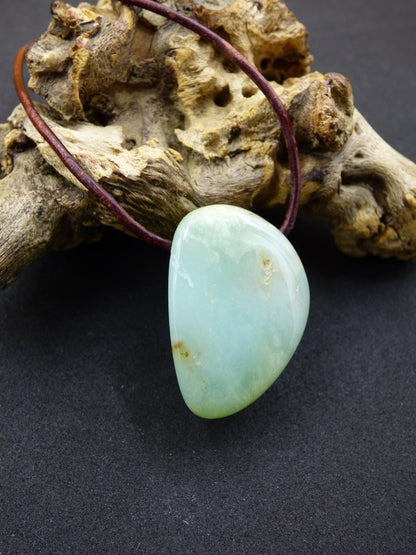 Chrysopras ~ Edelstein Kette Heilstein grün Natur Er Sie Mann Frau Glück HIPPIE GOA Boho Tibet Ethno Natur Rarität Geschenk Selten - Art of Nature Berlin