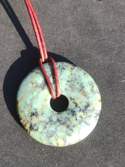 Cuprit Chrysocoll - Edelstein Kette grün natürlich Rarität Heilstein Energie Kristall Anhänger Mann Frau Kind Geschenk Er Sie Valentinstag - Art of Nature Berlin