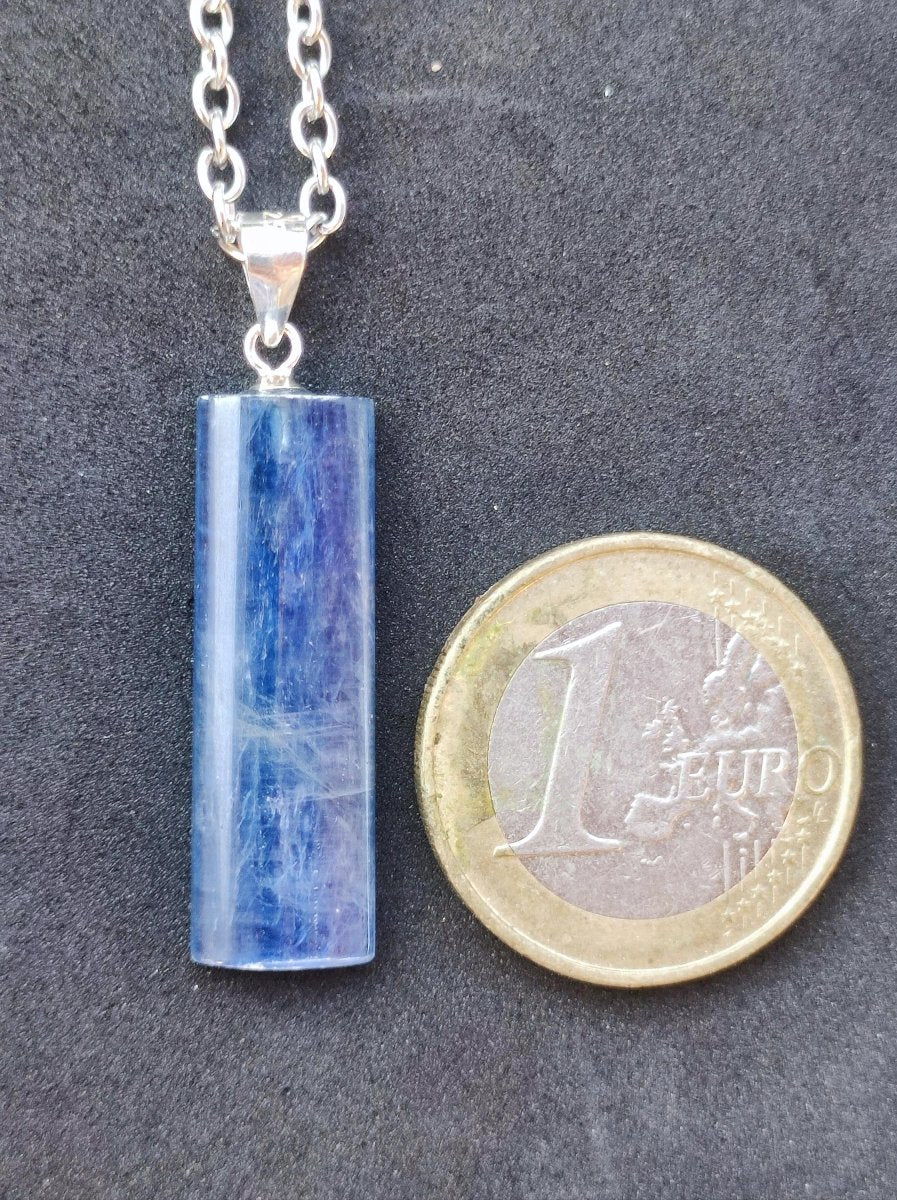 Cyanit / Disthen A 925 Silber Edelstein Kette Natur Heilstein Kristall blau Rarität Anhänger Mann Frau Er Sie Geschenk Wunderschön Edel - Art of Nature Berlin