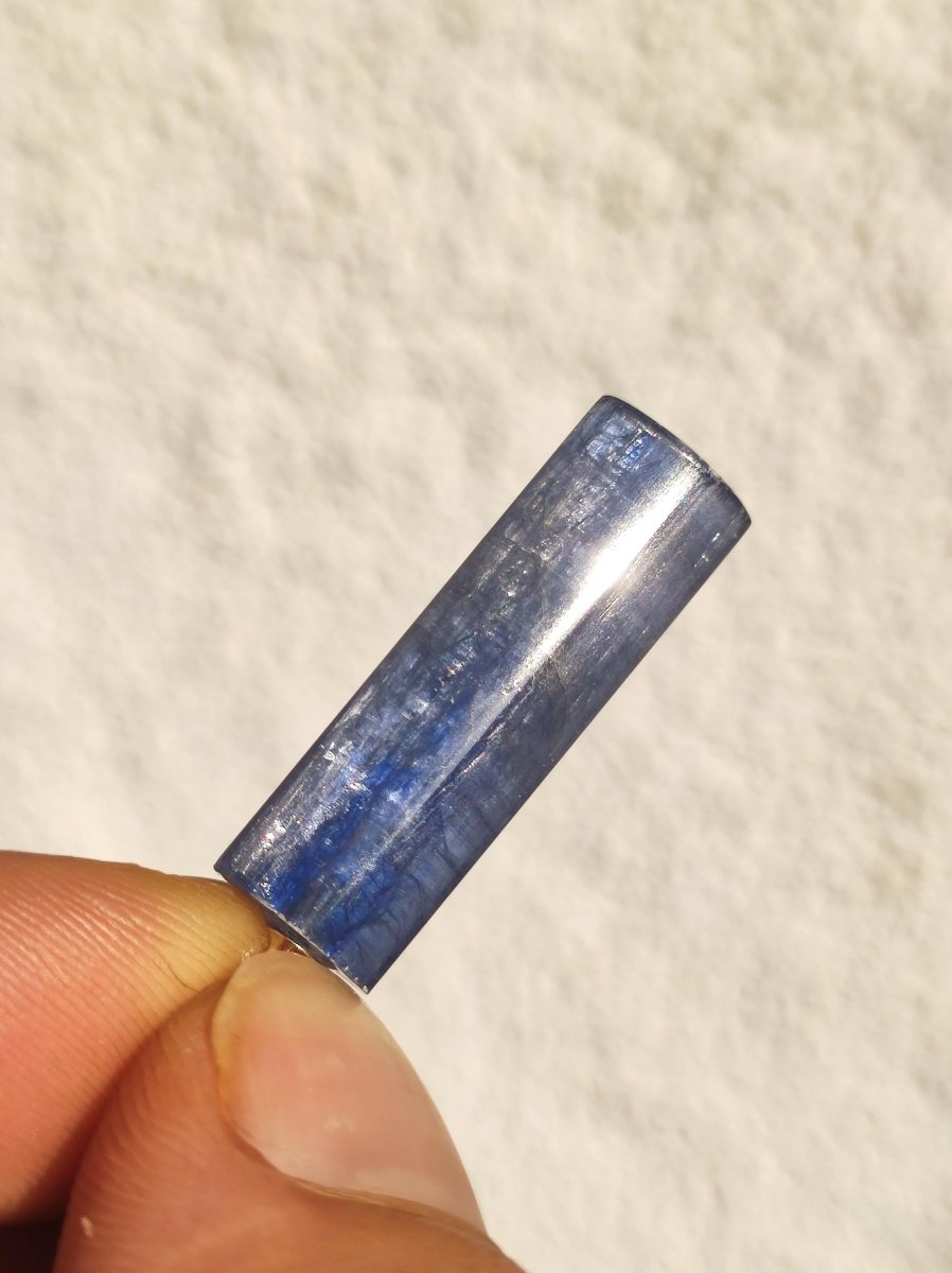 Cyanit / Disthen A 925 Silber Edelstein Kette Natur Heilstein Kristall blau Rarität Anhänger Mann Frau Er Sie Geschenk Wunderschön Edel - Art of Nature Berlin